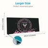 Inter Miami CF Print  Cushion Non-slip Laptop Tablet Big Mousepad XXL Mat Mini PC Playmat With Lock edge