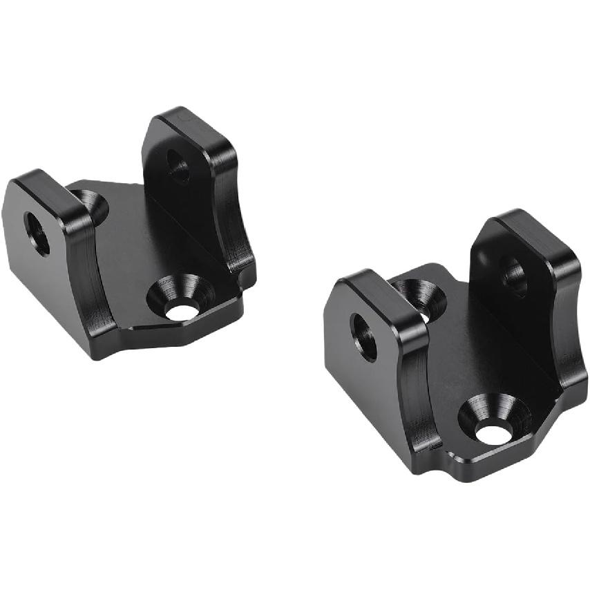 E Dirt Bike Foot Peg Bracket for Tutti Soleil 01, Aluminum Footrest Bracket for Tuttio Soleil 01, Knight Black