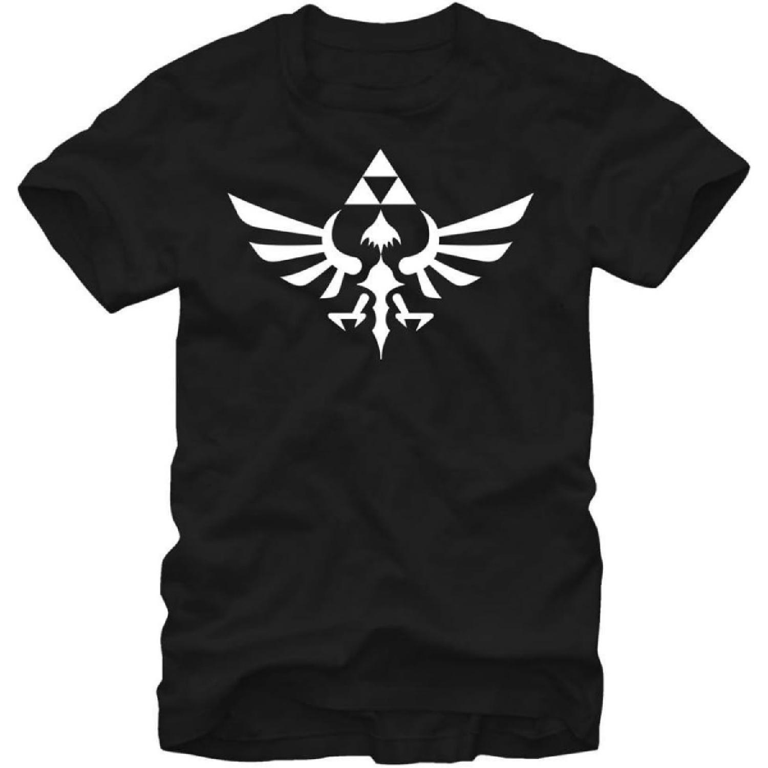 Nintendo Mens Legend of Zelda Crest T-Shirt S