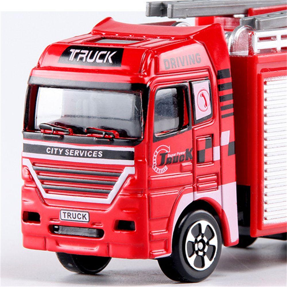 Car Truck Model Car Play Toy Vehicle Set Firetruck Car Juguetes Engine Vehicle Toy Fireman Car Toy
