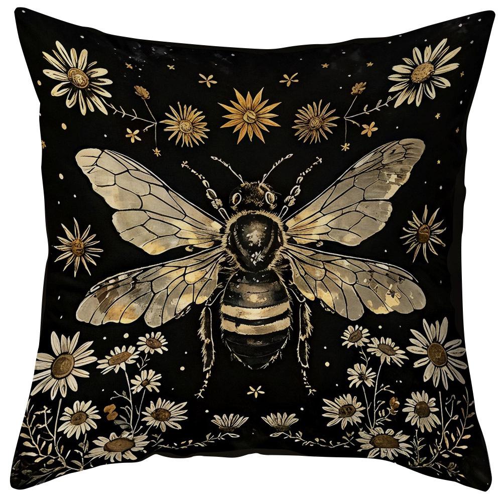 Наволочка на декоративную подушку с бабочкой Домашний декор с животным принтом Наволочка на подушку для дивана спальни 4545cm-1pcs 749₽