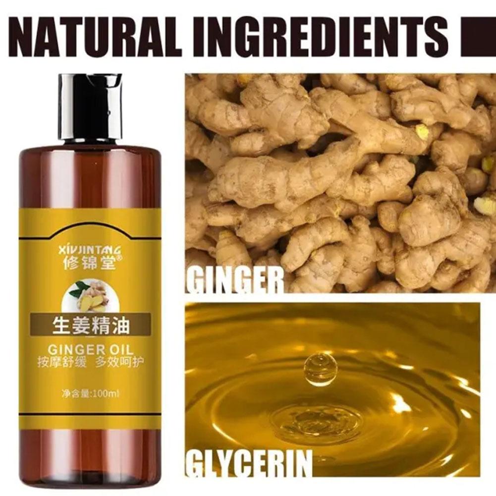 Ginger Essential Oil / Ginger 100% Natural / 100 Ml.