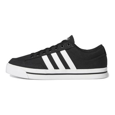 Neo Retrovulc Canvas Slip Resistant Durable Low Top Skate Shoes Men Sneakers Black White GW8364
