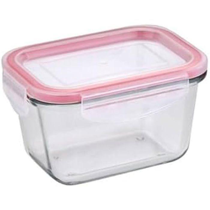 Boîte Hermétique - SAN IGNACIO - Toledo - Verre Borosilicate - 450 Ml - Couvercle Silicone