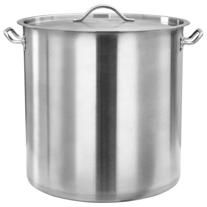 VidaXL Stockpot 98 L 50x50 Cm Stainless Steel