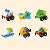 Educational Building Toy Mini Transport Model 3D Stereo Game Props Office Ornament Scene Building