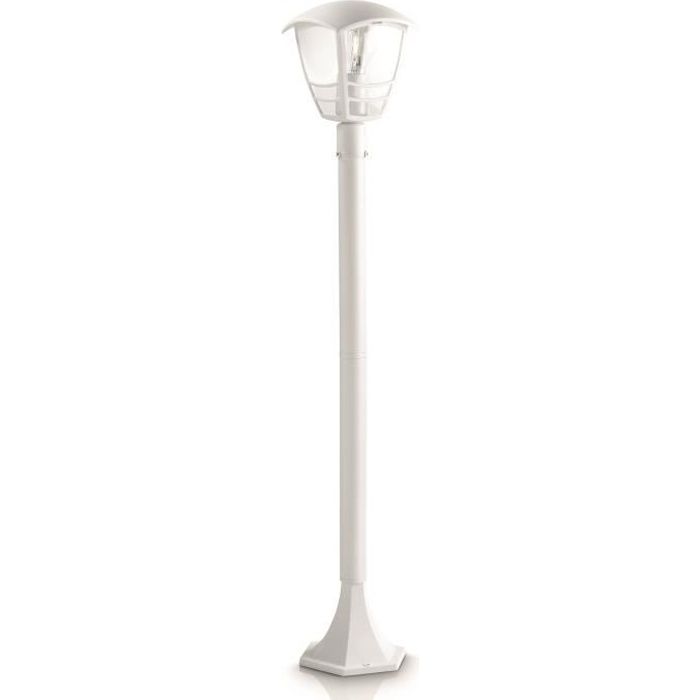 Venkovní sloupek Creek - Philips - Bílý V99,5cm - LED - Hliník