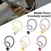 Smycz do telefonu komórkowego Przenośna Odporna na rozdarcia Telefon Miękka Odporna na zużycie Komórkowa Zewnętrzna Crossbody Smycz Zaopatrzenie