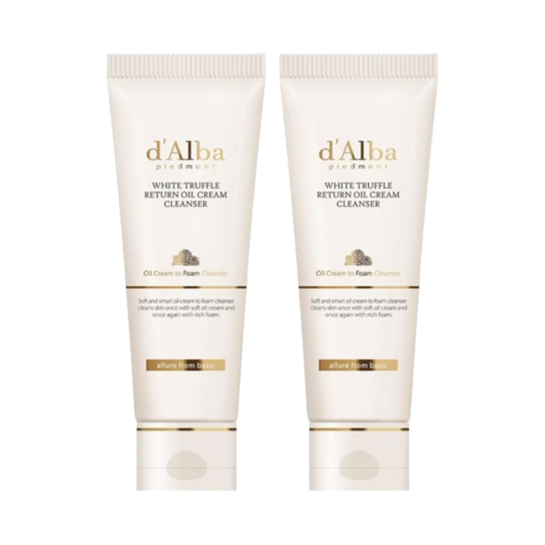 

d Alba Очищающий крем-масло с возвратом масла белого трюфеля (100 мл / 3,38 унции) (3 варианта) #100ml x 2pcs