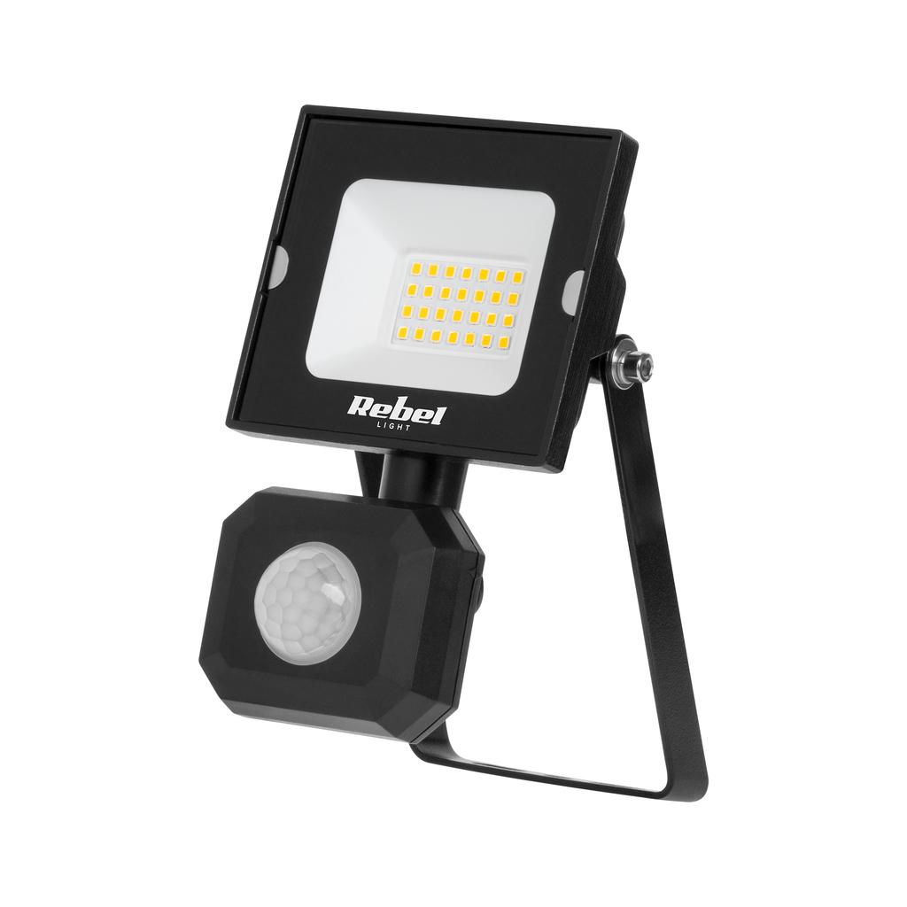 Halogen LED spotlight outdoor floodlight lamp 20W 4000K IP44 sensor