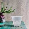 Resin Mesh Pot Clear Orchid Flower Planter-Container Home-Gardening-Decor
