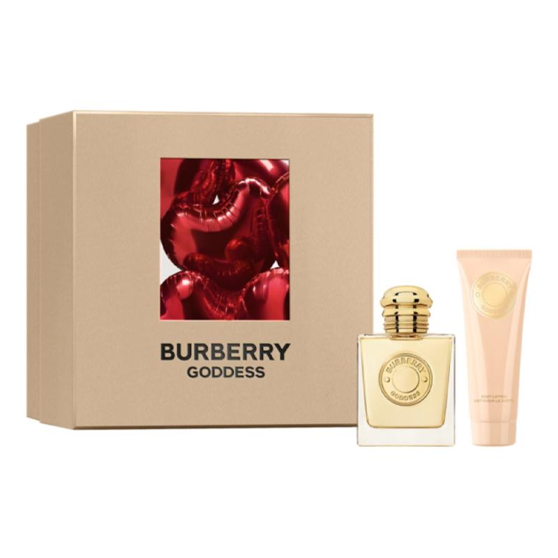 Burberry Goddess Perfume Sets Eau De Parfum EDP Vanilla Gourmet Scent Family 100ml+10ml+75ml/50ml+75ml Two-Piece Set: 50ml Perfume+75ml Body Lotion