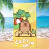 Capybara Quick-Dry Beach Towel (2-Pack)