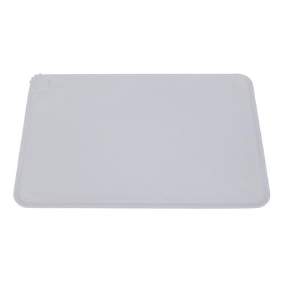 Silicone Pet Feeding Mat Spill Proof Anti Slip Washable Cute Look Cat Dog Food Water Bowl Mat for