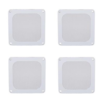 4ks PVC filtrační mřížky pro počítačové ventilátory, magnetický rám, síťovina pro počítačový ventilátor, filtr chladiče PC, 3,66 x 3,66 palce