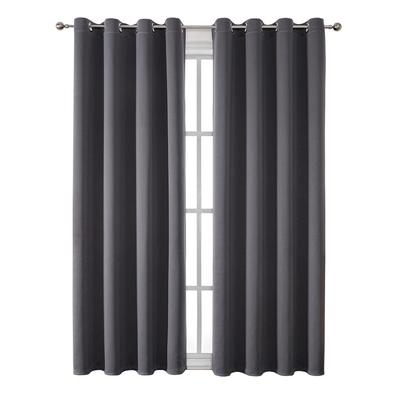 1pcs High-Precision Blackout Solid Color Curtain Cloth Window + Finished Fabric