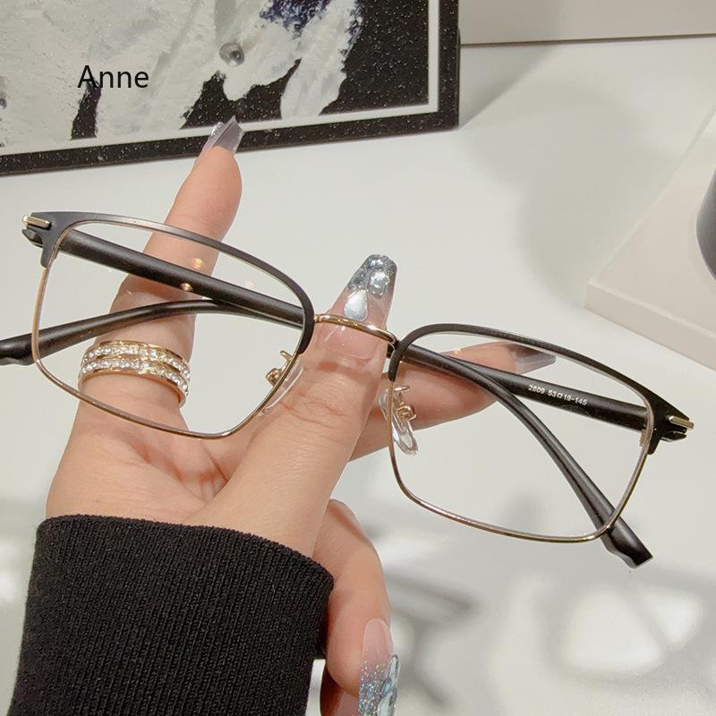 Anti Eye Fatigue Square Reading Glasses With Blue Light Filter For Men Women Gafas De Lectura