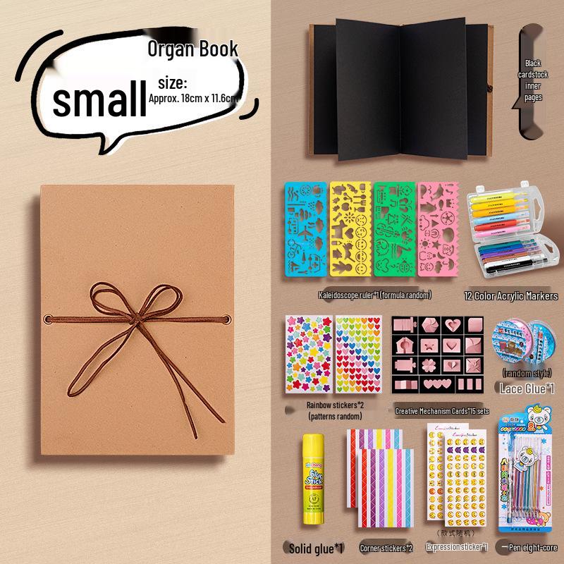Acrylic Creative Photo Album & Planner: Loose-Leaf Book, Gift for Birthday, Graduation, Memorial, Collage, and Artwork.