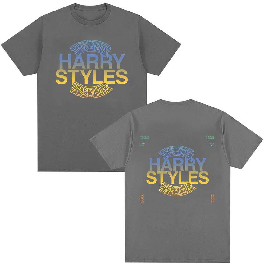 

Harry Styles 2026 Together Tour Shirt Summer Fan Supplies Men Women Luxury Fashion Retro Harajuku Oversized Tshirt Cotton 4XL