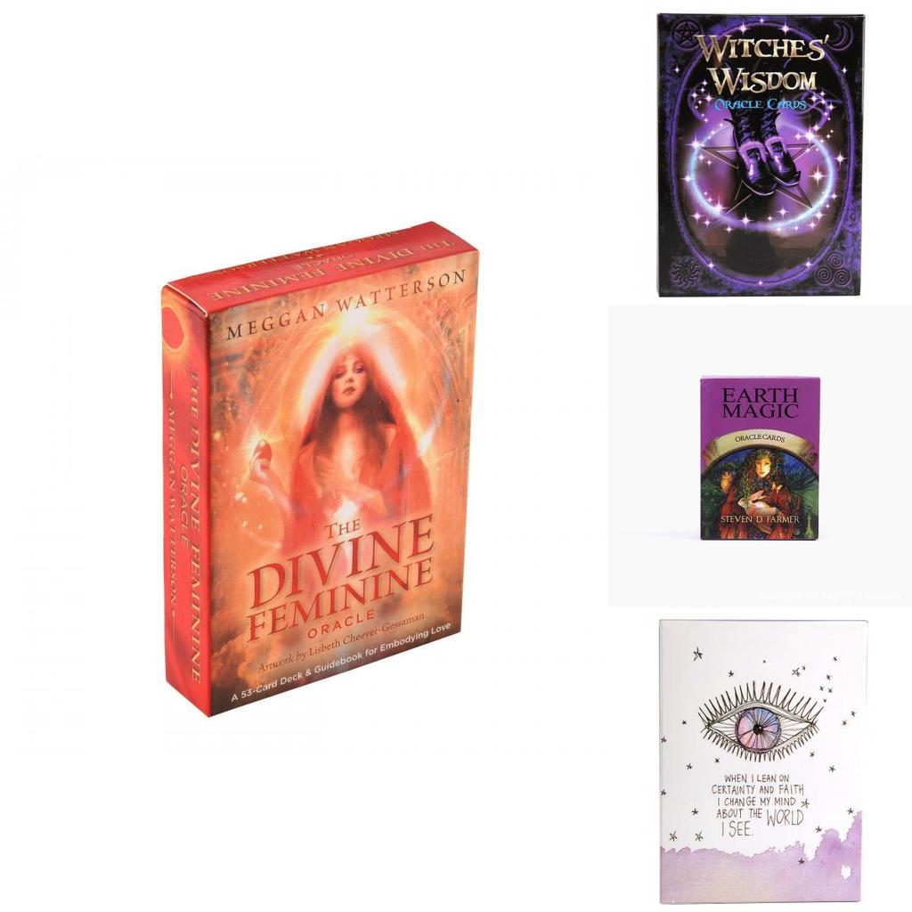 Psychic Tarot Deck With The Divine Feminine Oracle For Meditation And Selfreflection