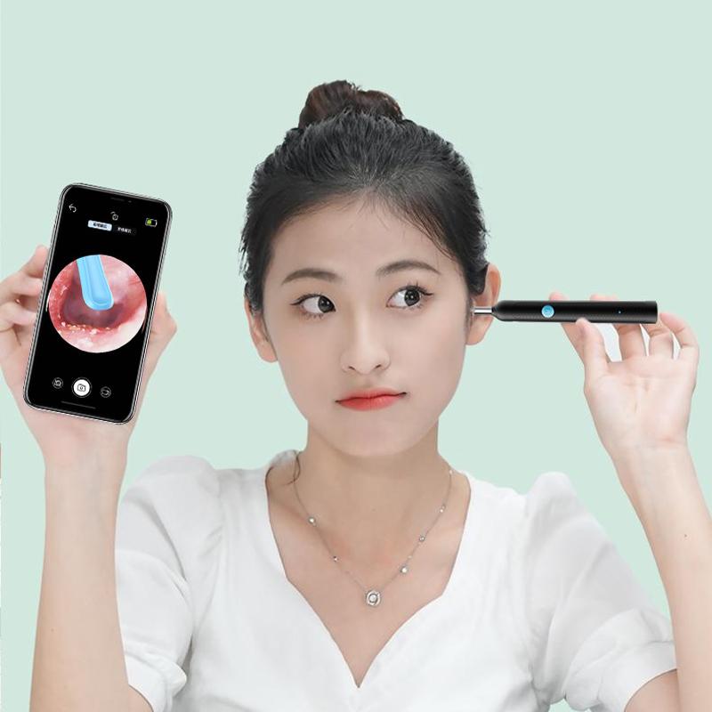 Wireless Wifi Ear Pick Otoscope Camera Luminous Ear Wax Cleaner Teeth Oral Inspection Health Care Tool