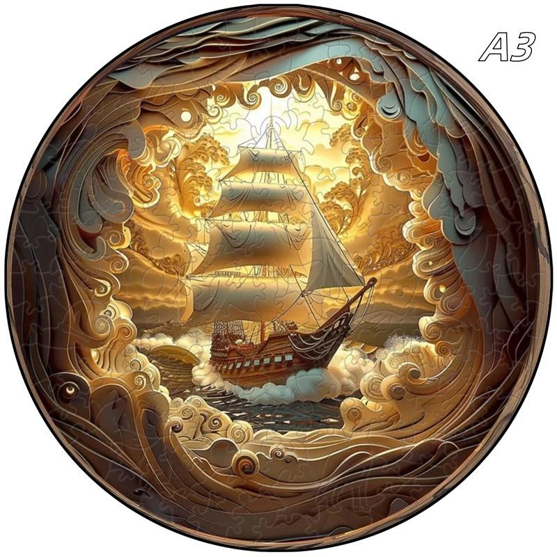 Exquisite 3D Universe Fantasy Wooden Jigsaw Puzzle Ideal for Adults Plus Children Montessori Games Plus Animal Toy Birthday Present Idea