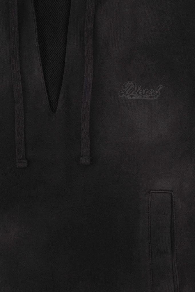 Diesel Sweatshirt A17218RDBEK 900 Black S Women's ROX-1