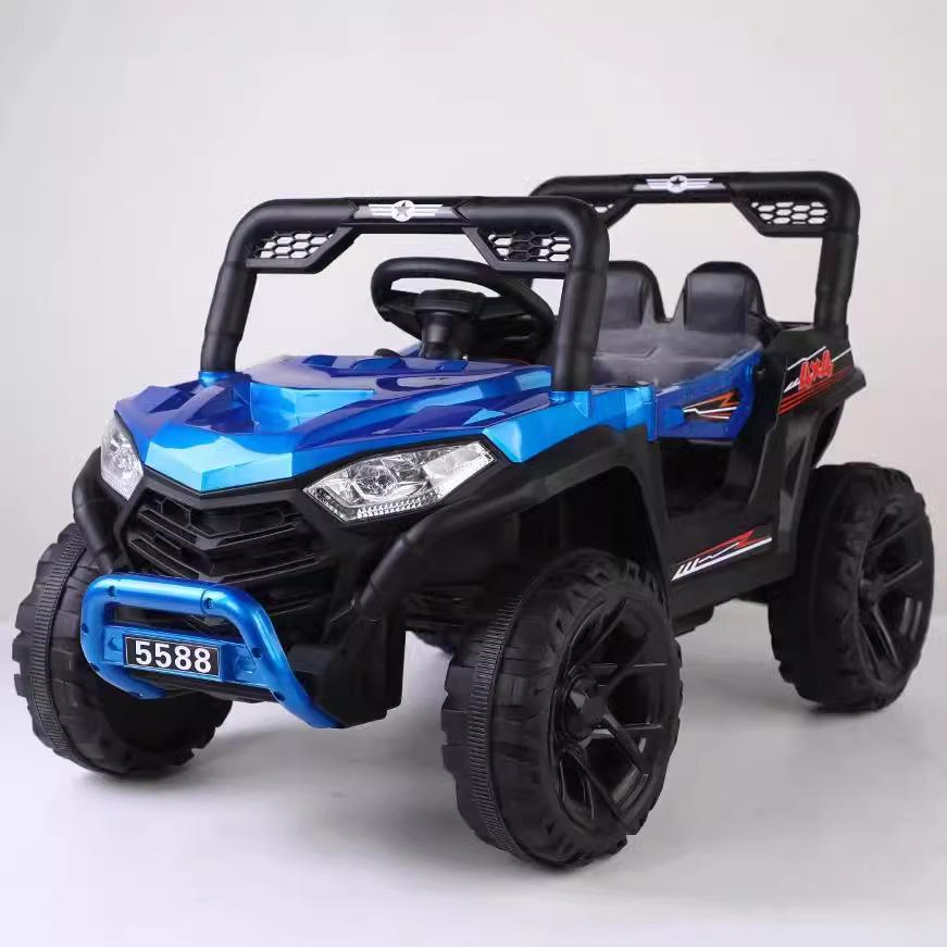 Children's and Adults' Remote-Control Electric Off-Road Car, Dual-Drive, Four-Wheel Toy Vehicle