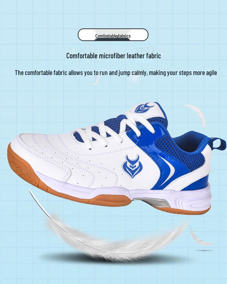 Men's Professional Lightweight Breathable Badminton Shoes - Non-Slip, Shock-Absorbing Sports Footwear