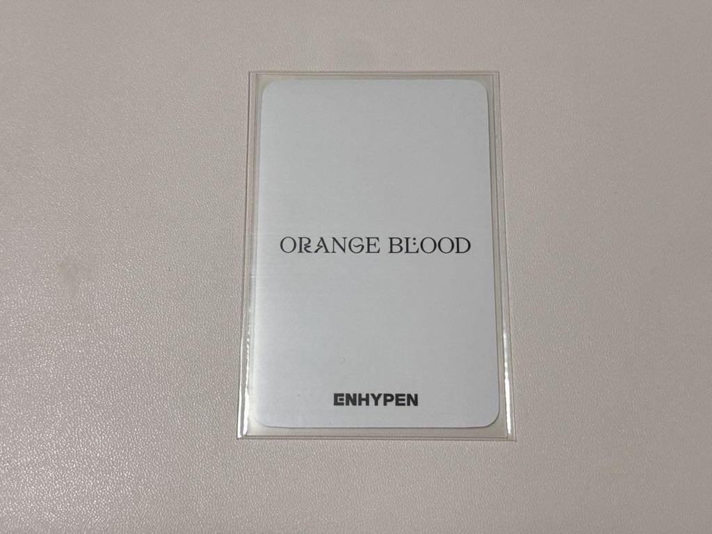 [USED] ENHYPEN ORANGE BLOOD Music Korea Niki