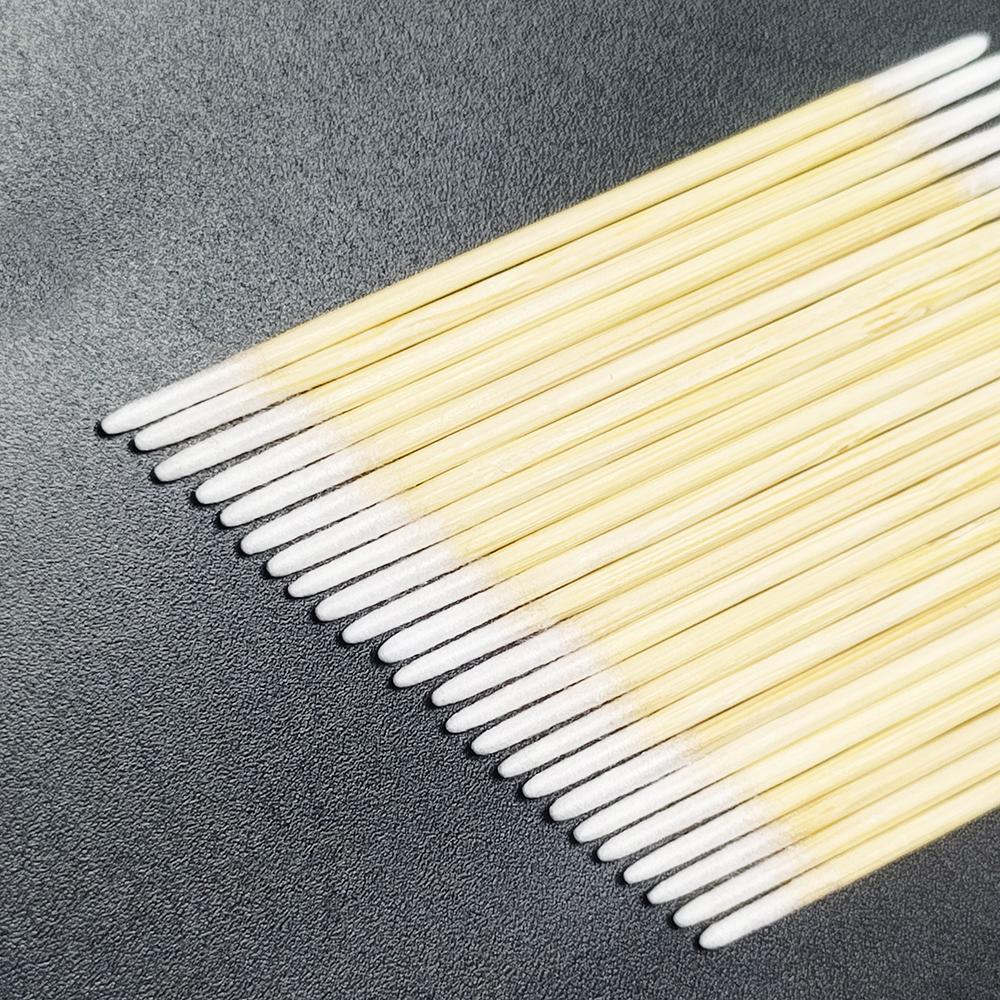 Microblading Cotton Swab with Wood Sticks Cotton Swabs Pointed Tip Dual-ended Cotton Tipped Applicator Makeup Remover