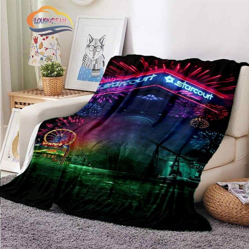 Stranger Things blanket 3D print Halloween Stranger Things blanket newest Popular Horror drama Sofa bed blanket Camping blanket