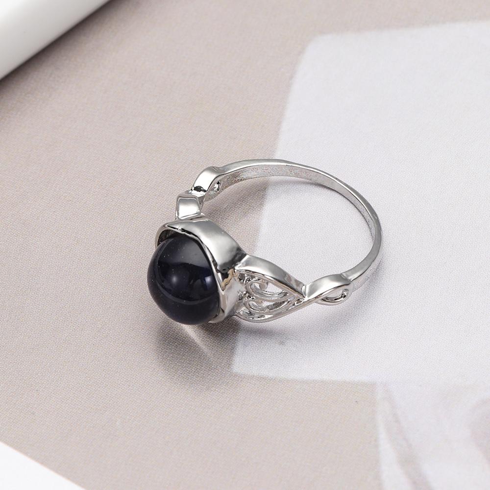 Size 5-10 Gift For Women Girl Jewelry Luminous Color Change Rings Mood Ring Temperature Control