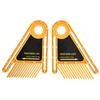 Plastic Double Featherboard For Trimmer Router Table Saw Woodworking Accessories