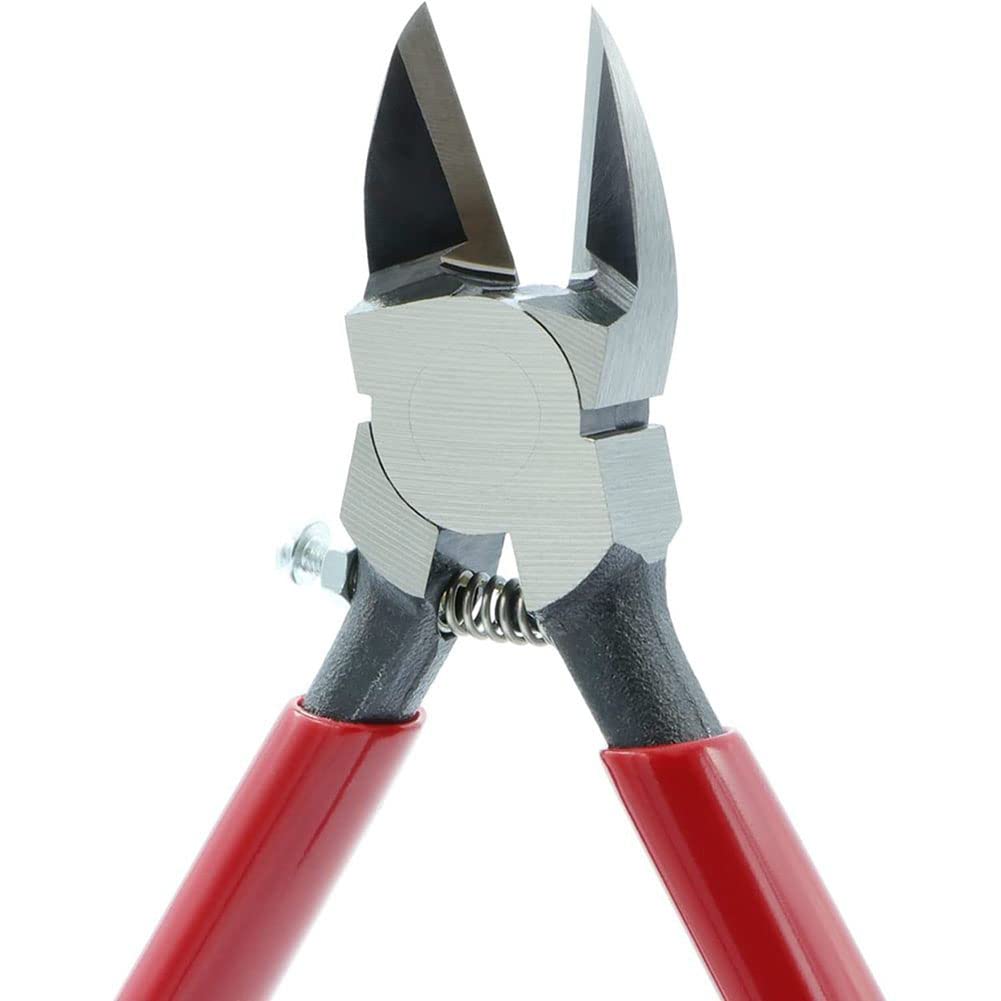 Keiba Plastic Flat with Adjustment Nippers, Tip, Screw, 150mm, PL-726A