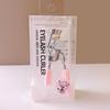 Portable Long-Lasting Wide-Angle Stainless Steel Sunflower Eyelash Curler for Children