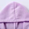Women Hoodies Hooded Zipper Autumn Winter Thick Solid Color Drawtring Sweatshirt Coat for Daily Wear