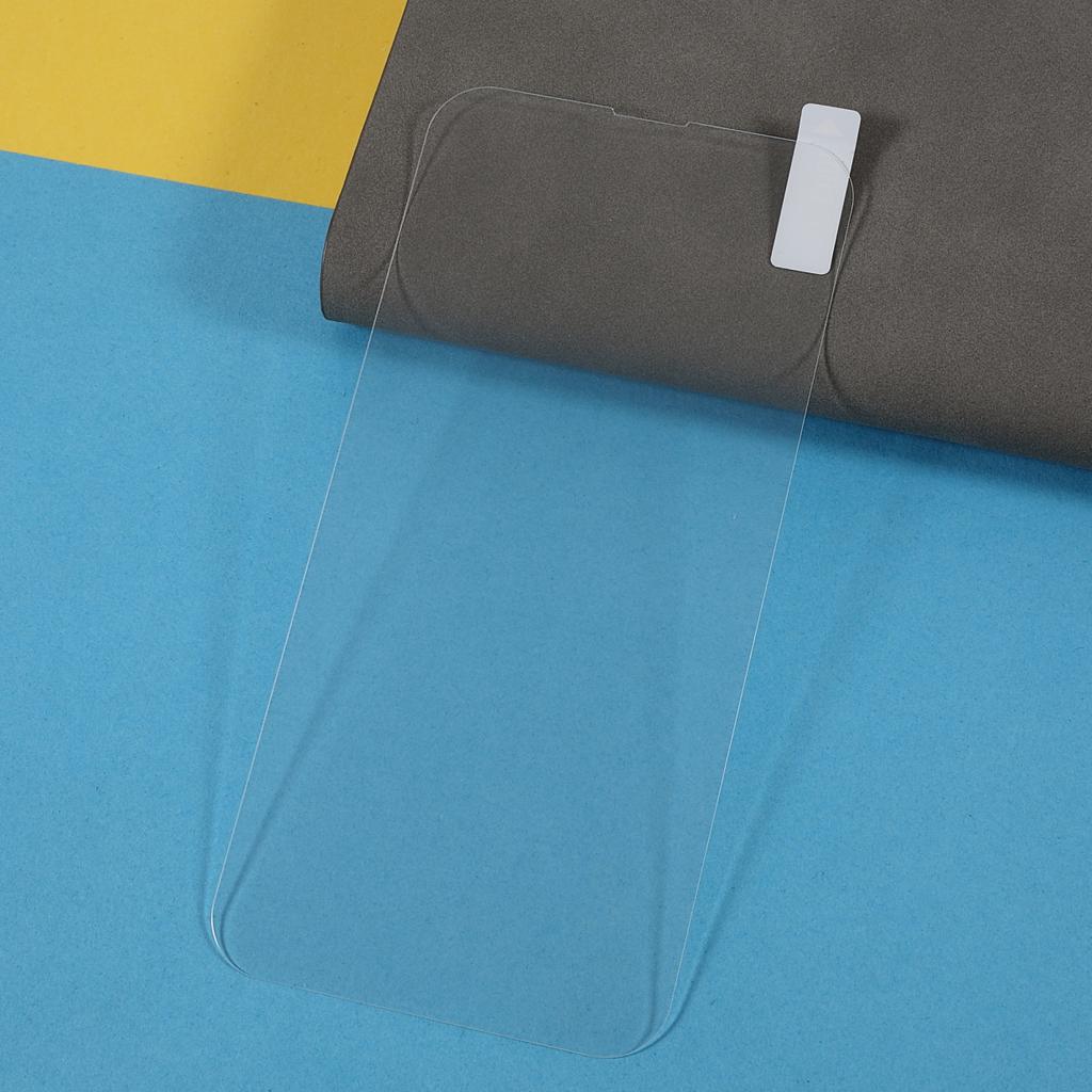 For iPhone 15 Pro Max Screen Protector Electroplating Anti-fingerprint 3D Large Arc Edge Screen Film