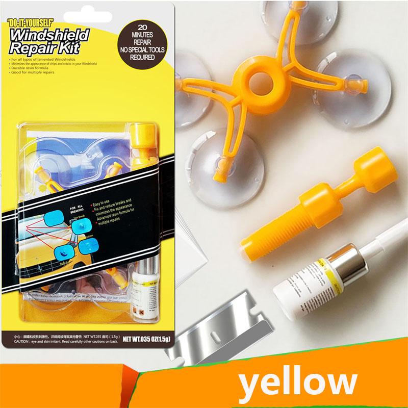 1 Set Car Windscreen Repair Tool Glass Repair Liquid Car Window Repair Tool Set