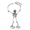 Gothic Skeleton Hand Chain Alloy Texture Modern Bracelet Hand Accessory Suitable for Theme Event Matching Casual Outfits