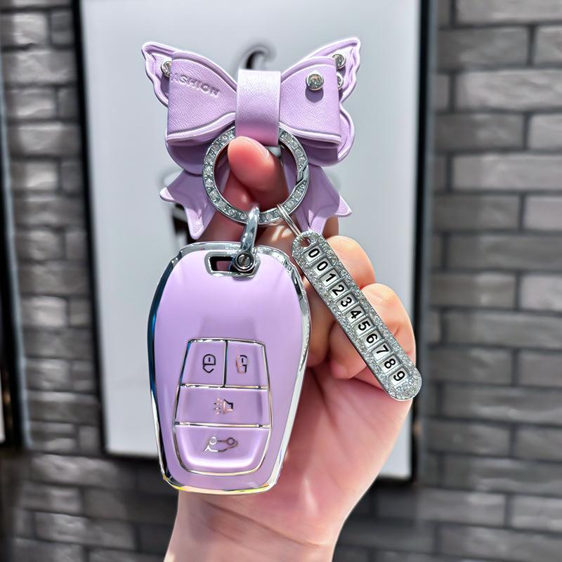 Tpu Car Remote Key Case Cover Protect Shell Fob For Southeast Soueast Dx3 Dx7 Braun Lingzhi V5 Lingshi V6 Lingyue V3 Accessories
