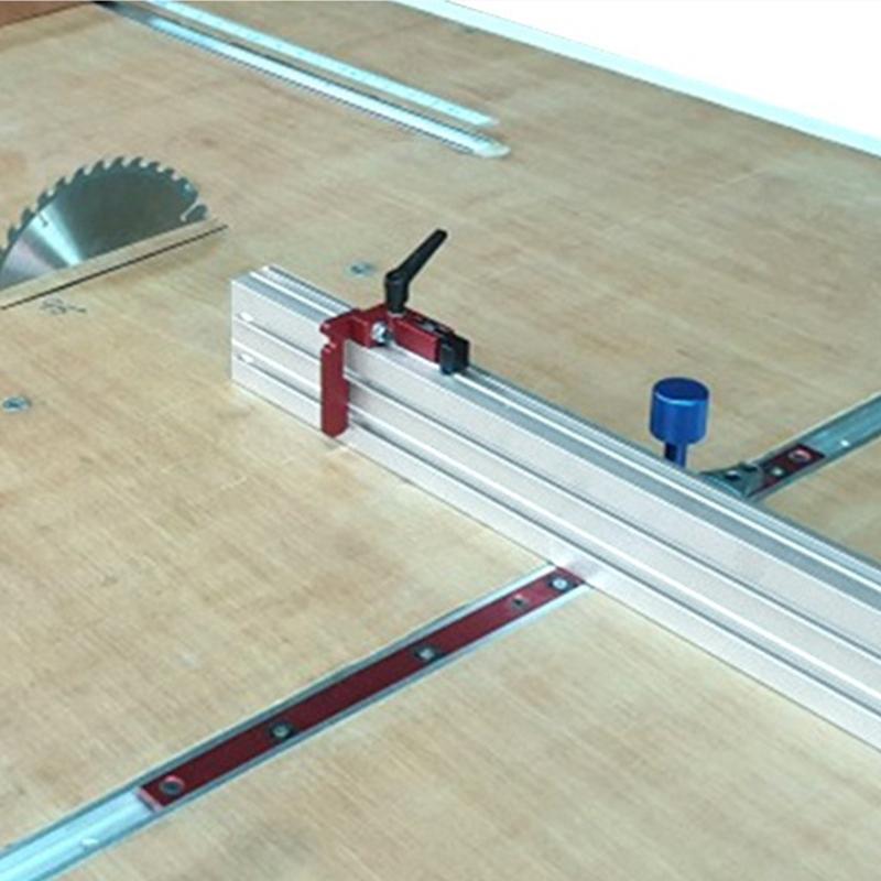 High Abrasion Resistance Table Saw Ruler Carpentry for w/ 400mm Fence and Stop Mitre Gauge Aluminum Alloy Woodworking To