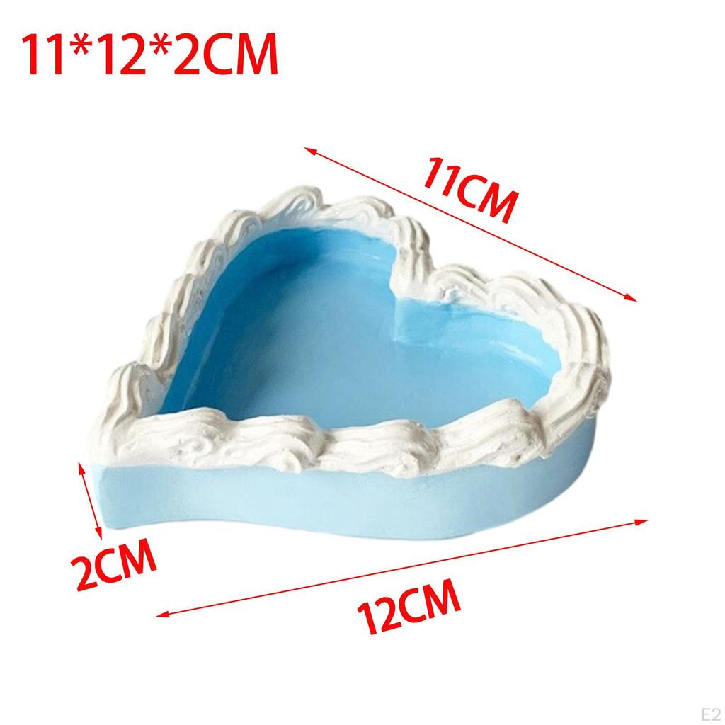 Jewelry Tray Dish Storage Decoration Organizer Trinket Plate for Living Room Home Decor