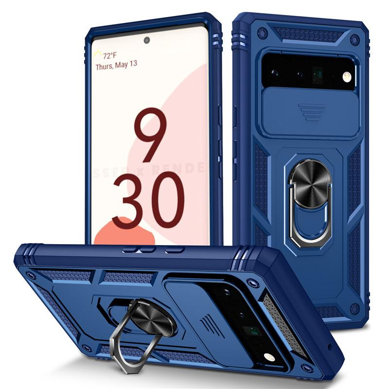 Applicable To Google Pixel 9A Sergeant Push Window Mobile Phone Case Pixel 10 Bracket Anti-drop Protective Case