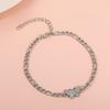 2026 Butterfly Anklet – Simple Double-Layer Zircon Fashion Foot Jewelry for Women