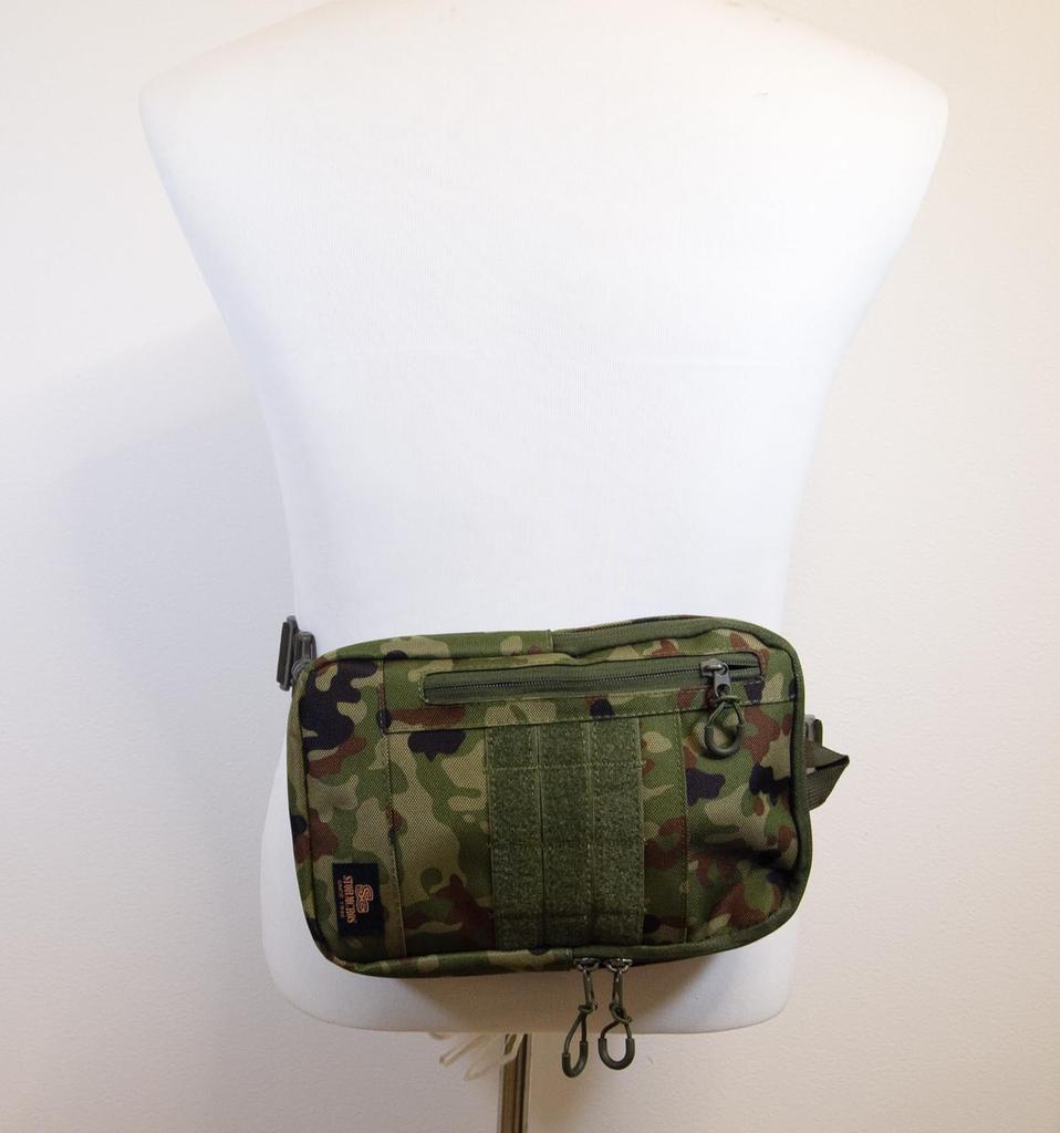 Storm Cross Body Bag One Shoulder Bag Rucksack Bag Military Force Camouflage Survival Game MOLLE Compatible 4L 45852 [STORMCROS] Self-Defense (GSDF