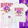 2026 Huntrix Kpop Demon Hunters T-Shirt for Boys Girls Fans Gift Summer O Neck Short Sleeve Tees Fashion Kids T-shirt polyester