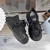 Thick-soled Dad Shoes Women's Autumn New Leather Surface Breathable Small Man Showing Feet Small Casual Sports Shoes Women's Trend