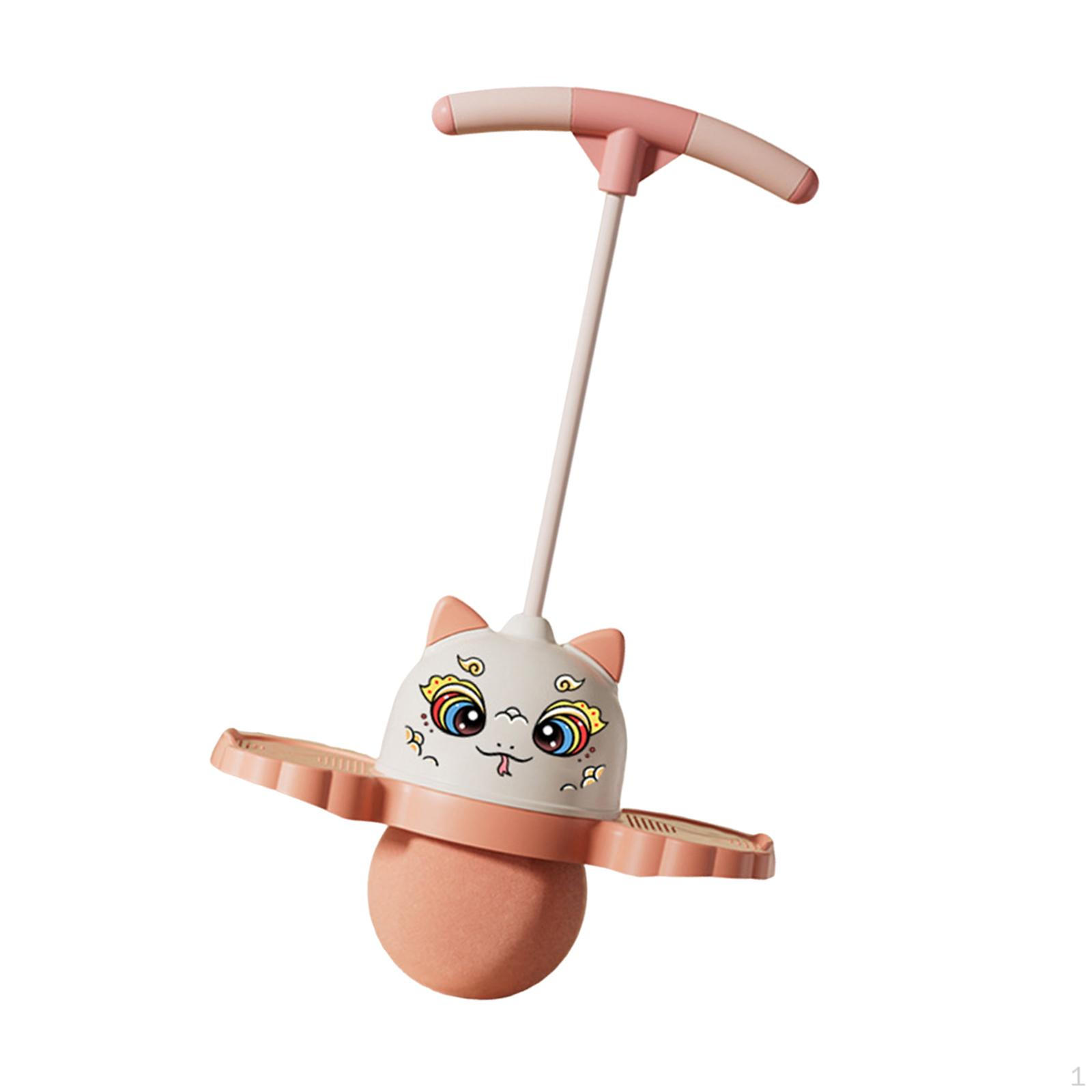 

Прыгающий мяч-пого для дошкольников с эластичными элементами