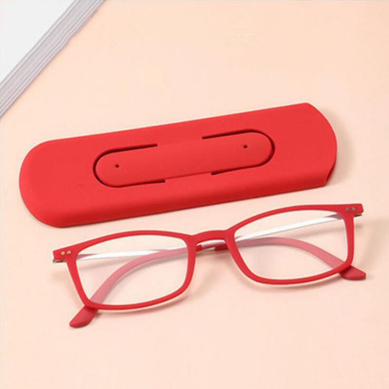 

Новый ультратонкий держатель для телефона, очки для чтения, мужские и женские, Tr90, анти-синий свет, компьютерные очки, удобные для ношения с собой +350